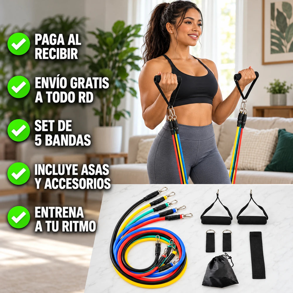 Nuevo Set de 5 Bandas de Resistencia FormStudio™