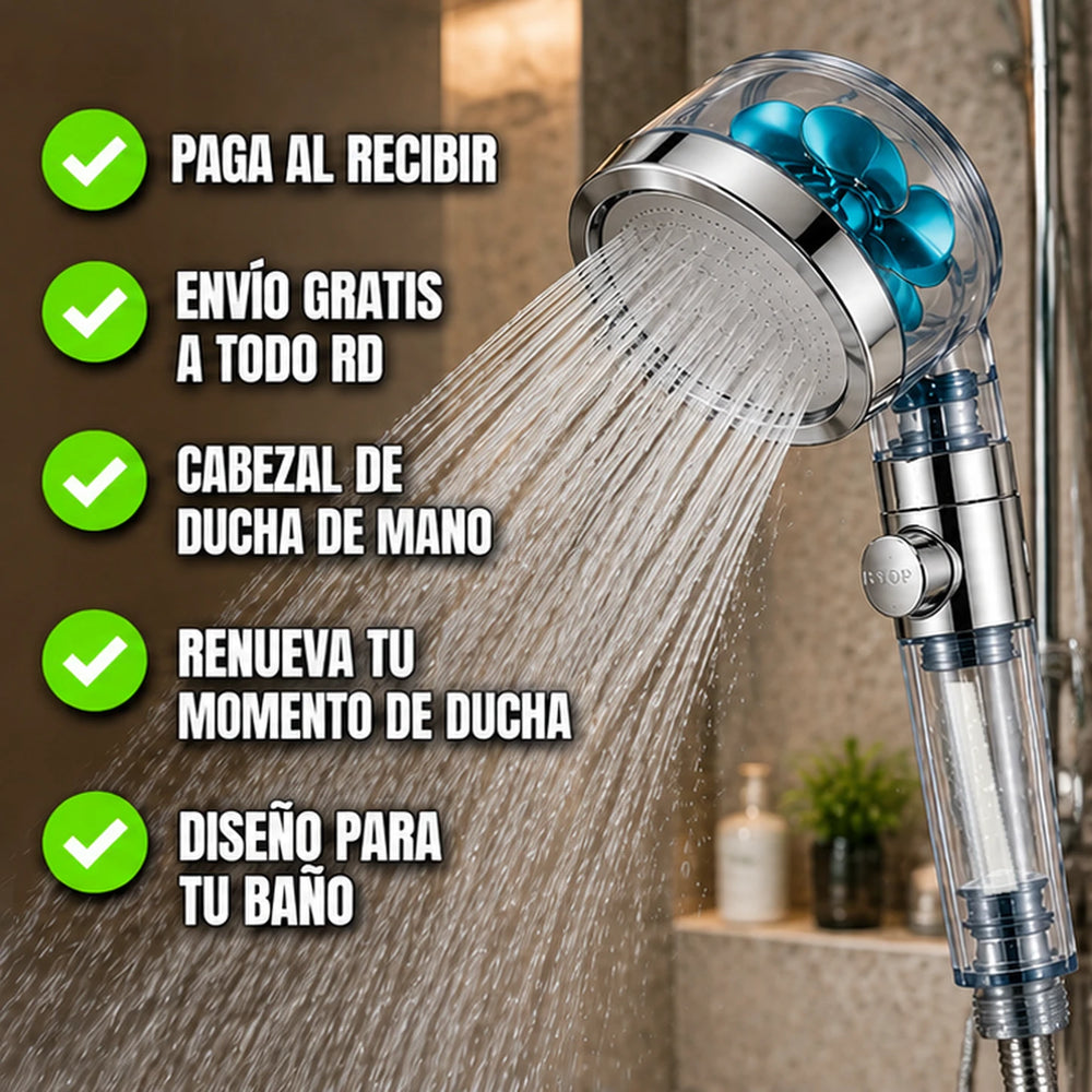Nuevo Cabezal de Ducha RainEase™