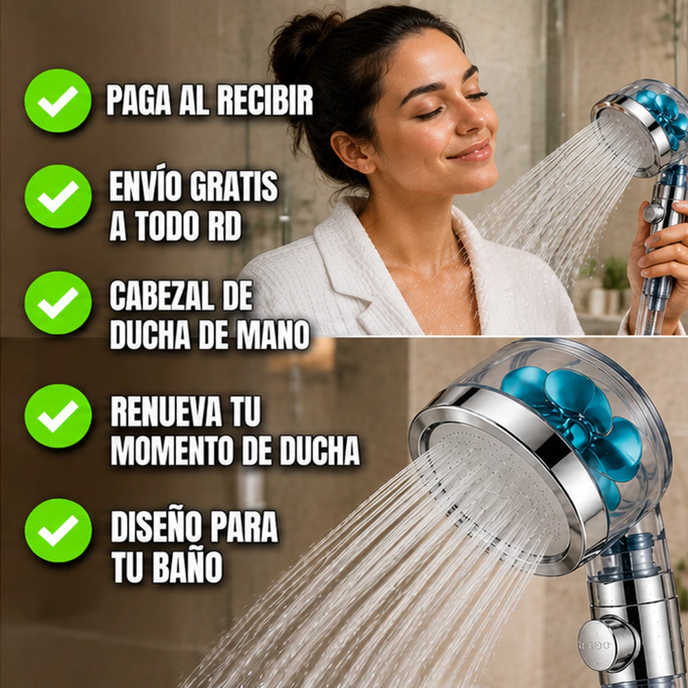 Nuevo Cabezal de Ducha RainEase™