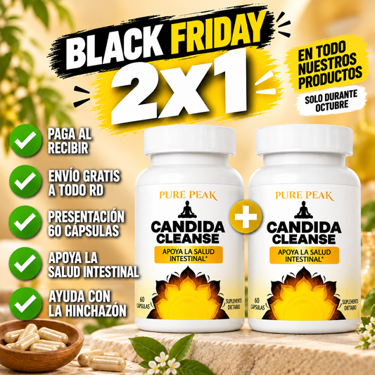 Nuevo Suplemento Candida Cleanse™ 2×1