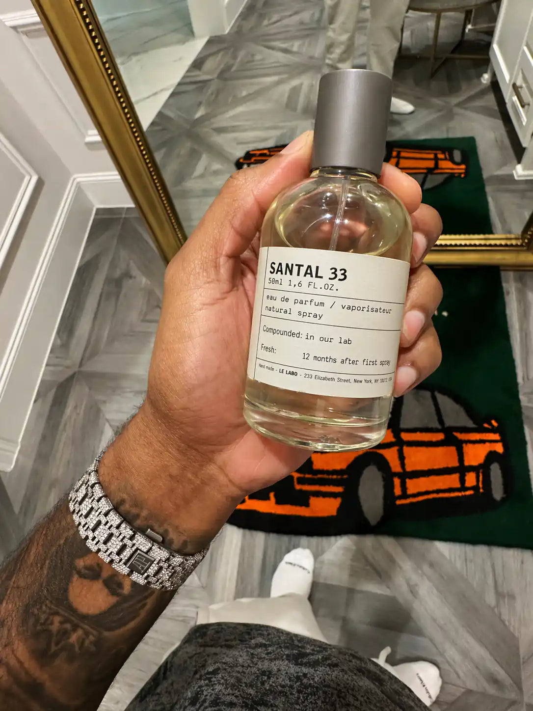 Nuevo Perfume Santal 33 Unisex con Olor a Lujo y Elegancia + 🎁 Regalo Incluido