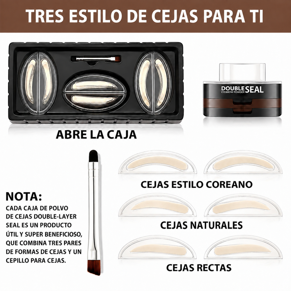 Nuevo Kit BROWFIT™ coreano - Cejas perfectas en segundos ✨