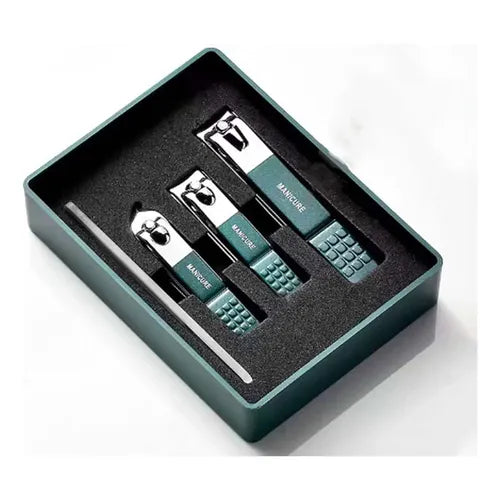 Set de manicura de 4 piezas con estuche de almacenamiento ✨