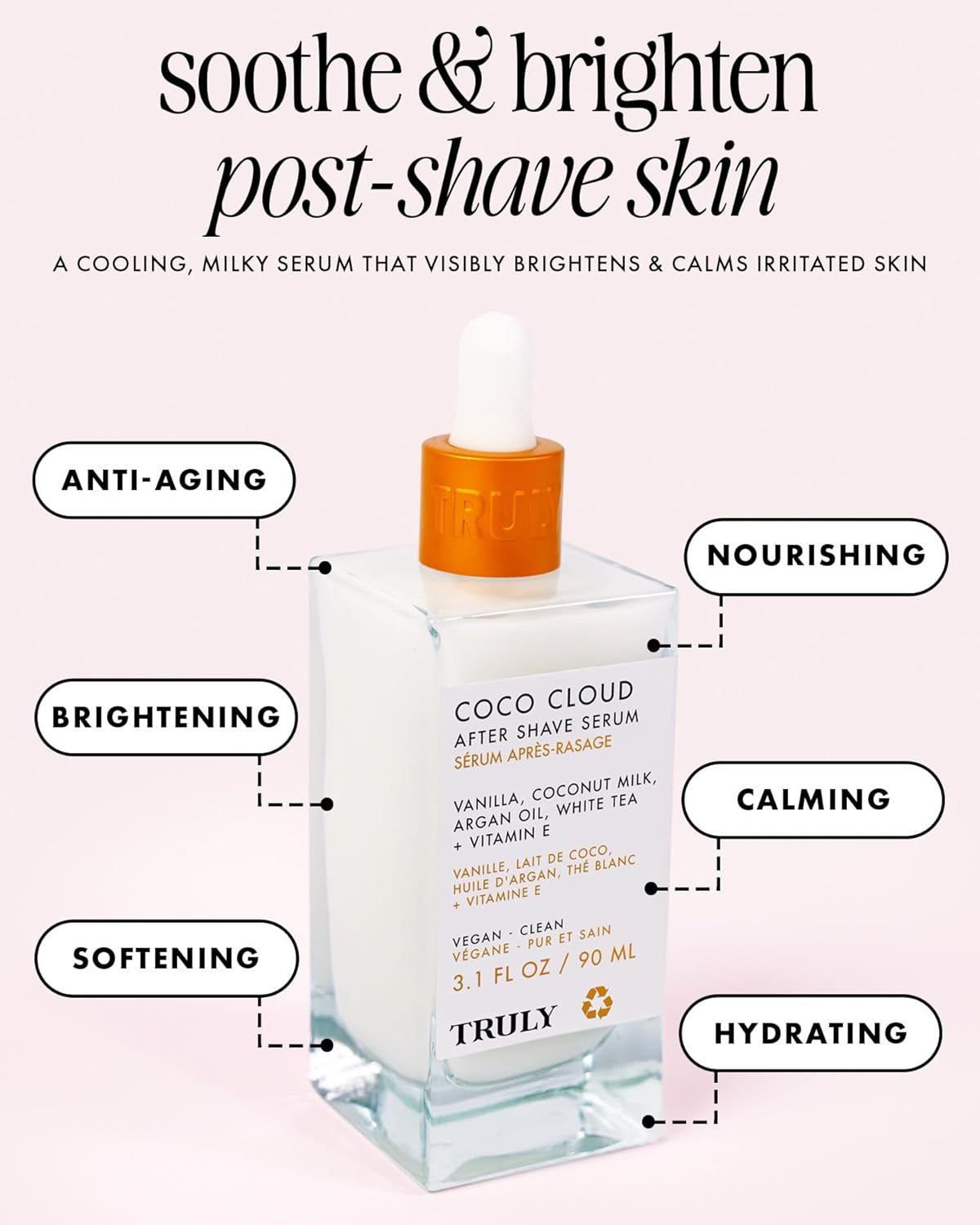 Nuevo Truly Coco Cloud After Shave Serum 100ML + 🎁 Regalo Incluido