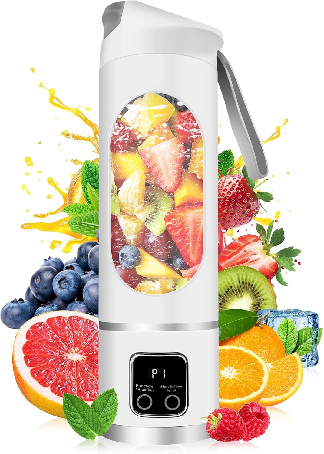 Nueva Mini Licuadora Portátil XL-8 para Jugos, Batidas y Smoothies + 🎁 Regalo Incluido
