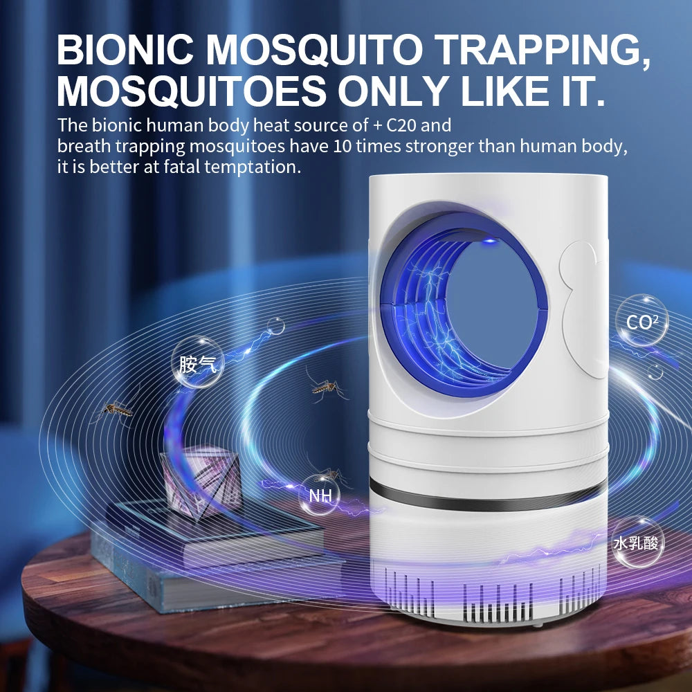 Nueva Lámpara Repelente Mata Mosquitos Eléctrica para Habitación y Hogar ✨