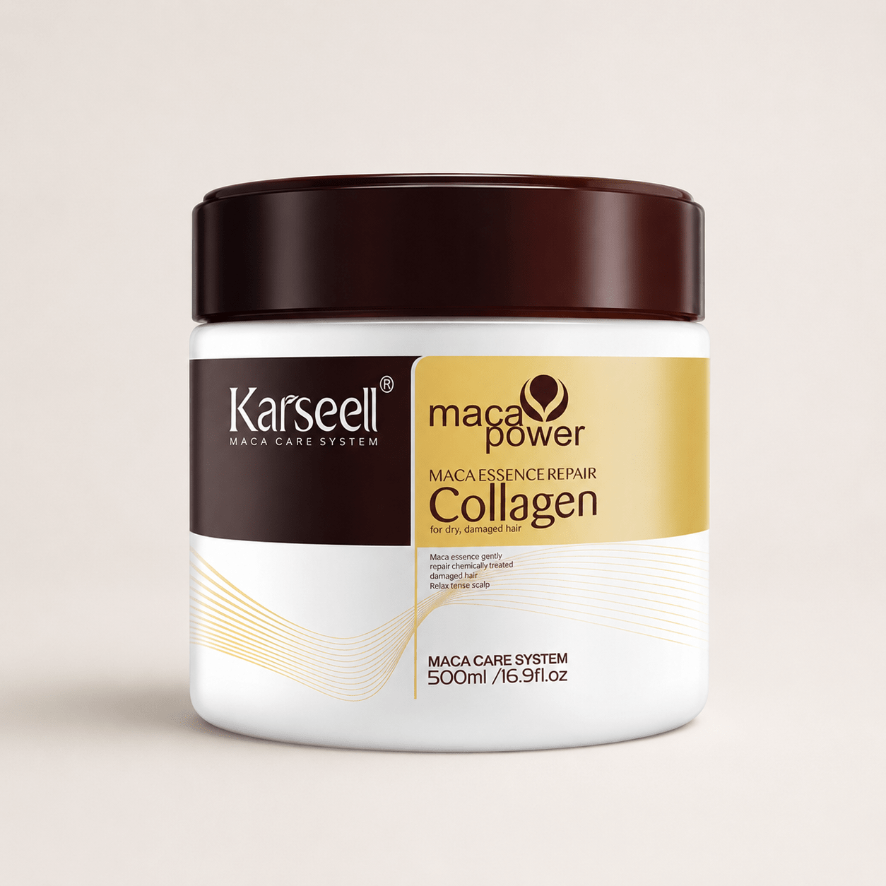 Nueva Mascarilla Karseell con Colágeno para Cabello Seco y Maltratado ✨ - BUSTEO STORE