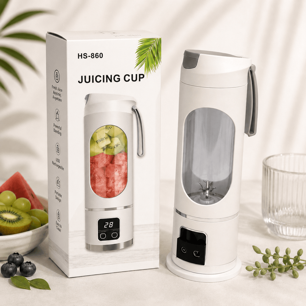 Nueva Mini Licuadora Portátil XL-8 para Jugos, Batidas y Smoothies ✨ - BUSTEO STORE
