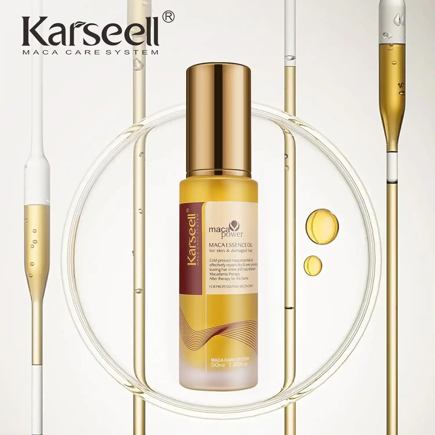 Nuevo Aceite Karseell de Argán para Frizz y Brillo ✨ - BUSTEO STORE