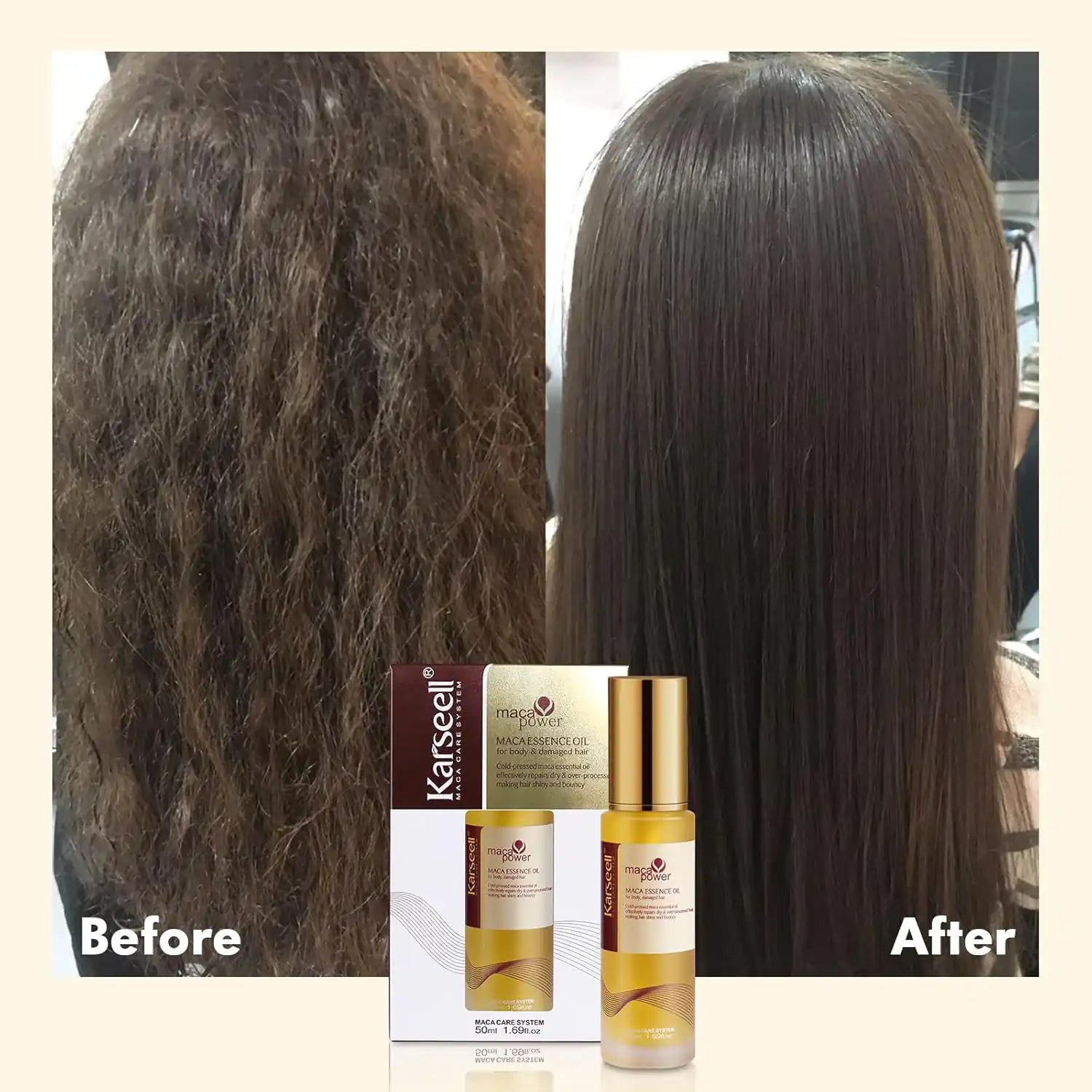Nuevo Aceite Karseell de Argán para Frizz y Brillo ✨ - BUSTEO STORE